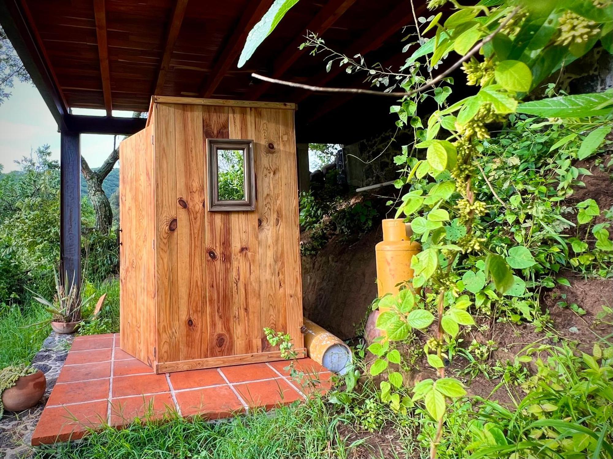Santuario Ave Fenix-Cabanas Tepoztlán Szoba fotó